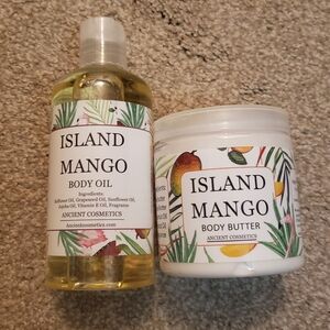 Island Mango Body Oil and Butter Duo